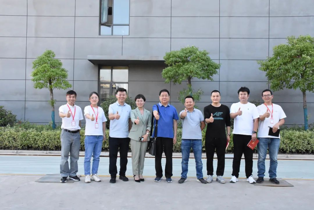 河南省堅果炒貨商會會長陳湘婷一行到好機樂公司調研